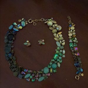 J. Crew ombre crystal jewelry